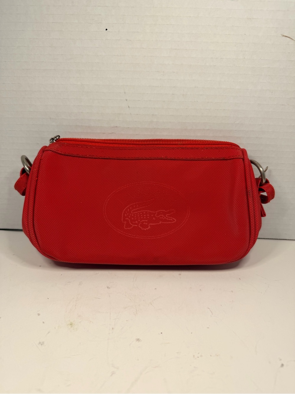 Lacoste Red Mini Crossbody
Travel Pouch Bag